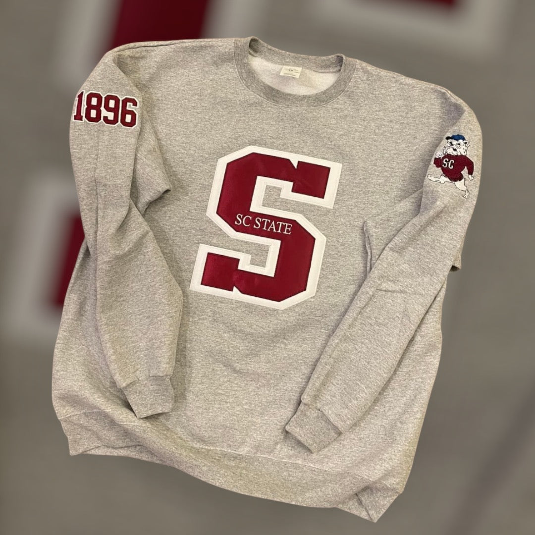 SCSU Varsity Letter "S" Sweatshirt