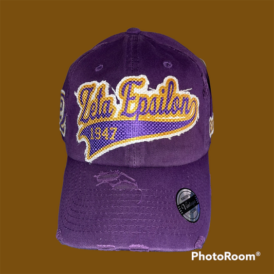 OPP - Purple Chapter Hat w/ Line Number Omega Hat